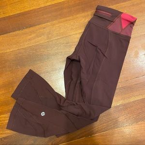 Lululemon 3/4 length running pant